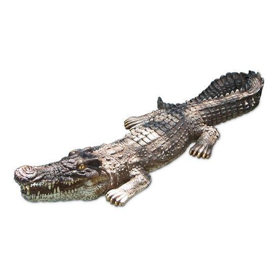 Poolmaster Floating Crocodile Pool Decor, Sand Mine Outdoor Rug, Hziu Deck Balusters - MSRP $2,241