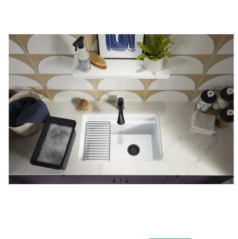 Kohler K-27787-CM6 Composite Utility Sink - MSRP $577