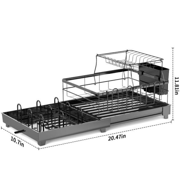 Home- JZDN 10PCS Upgrade Wire Dishwashing, Derkymo Black and White Forest Canvas Wall Art  - MSRP $25,685