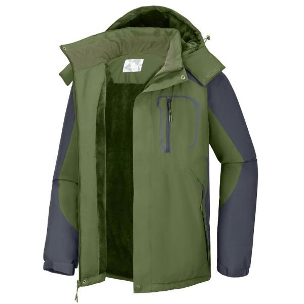 Sports- CAMEL CROWN Men's Ski Snow Jacket, Fish Lip Gripper, Skull Hooker Deer Skull Mount Hanger  - MSRP $2,674