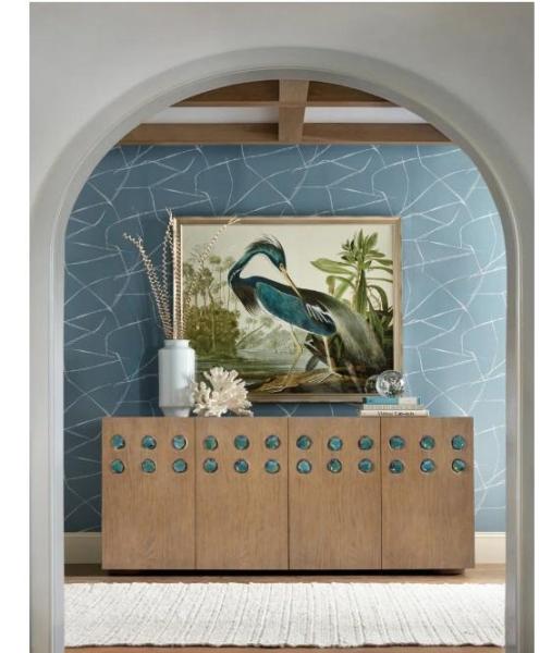 Truckload - Housewares - Commerce & Market Pilea Entertainment Credenza, Nadine Armoire, 2-Door Cabinet - MSRP $33,342