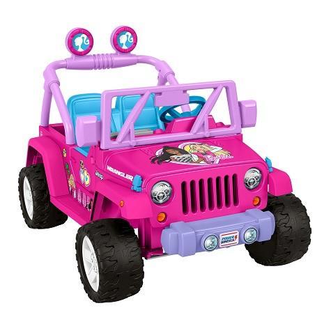 Power Wheels - 12V Power Wheels Barbie Jeep Wrangler - MSRP $678