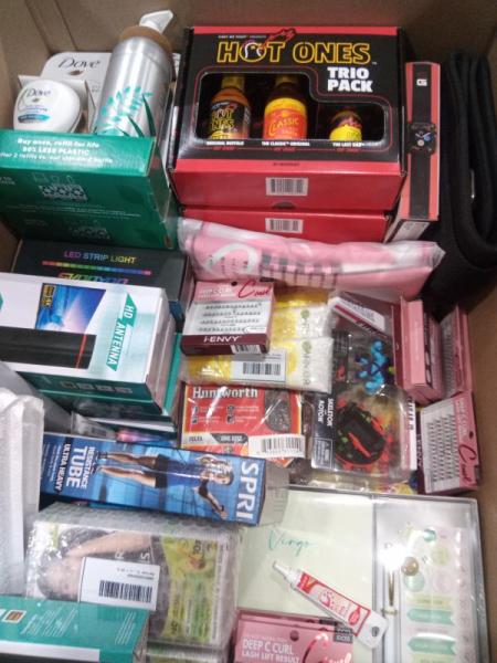 General Merch - Spri Exercise Resistance Tube, Gap Dog Harness, Hot Ones Hot Sauce Gift Box - MSRP $934