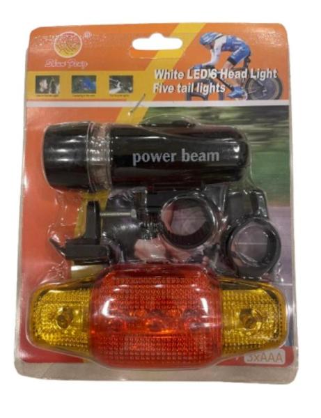 72 Bike Lamp Set LED W/Bracket