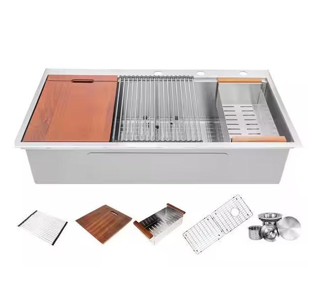 Plumbing - eModernDecor, AKDY, cadeninc, HDC, Pegasus, SKYSHALO, Eridanus, Elkay, Rheem - Est Retail $4,681- 2plts