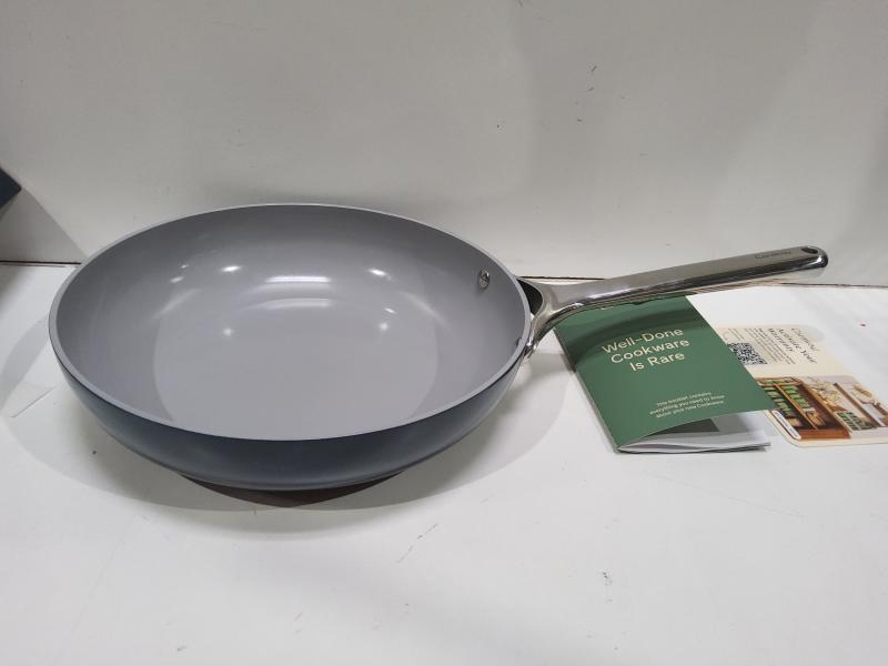 Caraway Home 10.5" Nonstick Ceramic Fry Pan, Navy - Est Retail $125