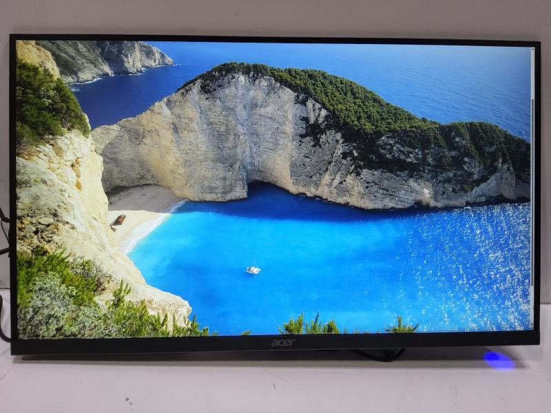 A Grade - Acer 27" WQHD 100Hz LED Monitor, Black (SA272U EBIIP) - MSRP $199