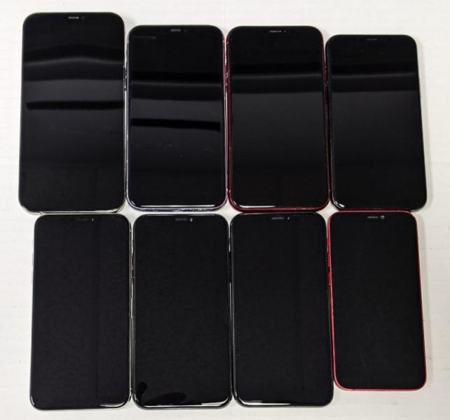 iPhone 12 Pro Max, 11 Pro, 11, & More, 64-256GB, 8 Units, MSRP $8,430