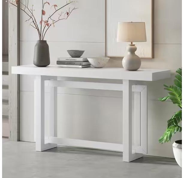 Home Decor - Harper & Bright Designs 59.1in Wood Console Table, northbeam, BYBLIGHT, Brabantia - Est Retail $1,728