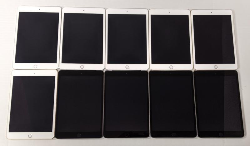 Apple iPad Mini 3, 7.9", 16-128GB, 22 Units, Refurb, MSRP $9,100