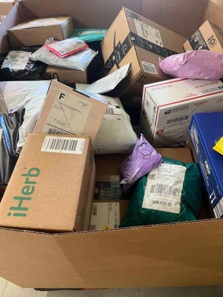 20 Units - Lost Mail, Undelivered Post, Wholesale Packages Merchandise Returns