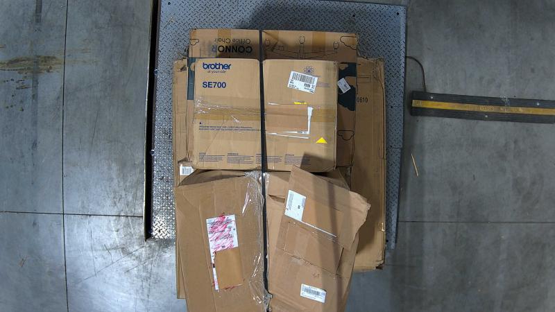 General Merchandise - Fabric Folding Chair, Sharper Image Massage Chair, Dry Erase Board - MSRP $7,058