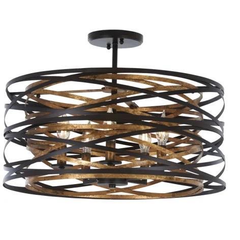 Minka Lavery 4671-111 Semi-Flush Pendant - MSRP $579