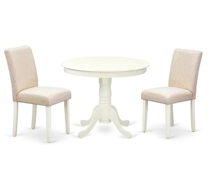 Home Decor - East West Furniture 3pc Dinette Set, 31in Drop-In Kitchen Sink Workstation, Garvee Bar Stools- MSRP $2,691