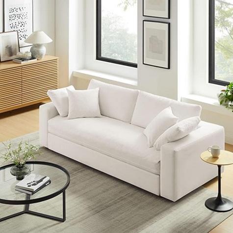 TRUCKLOAD Furniture - Modway Commix Sleeper Sofa, Everly Quinn Hamund Sideboard - MSRP $32,519