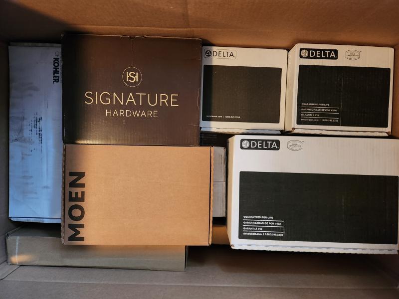 Home Improvement - Delta, Kohler, Moen - MSRP $5,021