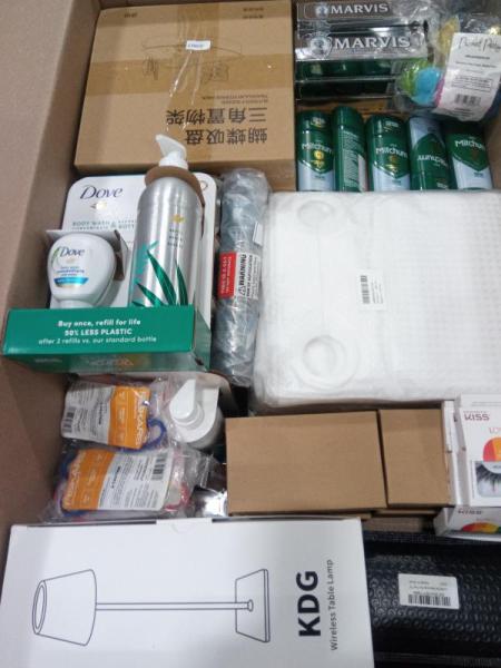 Shelf Pull Health & Beauty - Mitchum Men Gel Antiperspirant Deodorant, Dove Daily Moisture Body Wash - MSRP $618