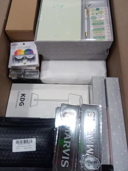 Shelf Pull Electronics - UORLEN Voice Remote Control, KDG 2-Pack Portable LED Table Lamp - MSRP $490