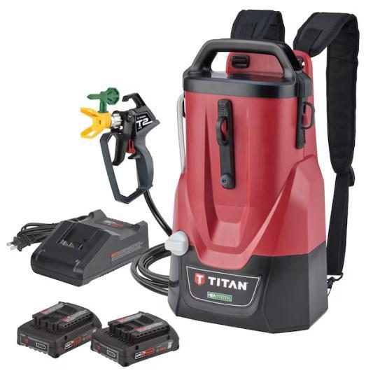 Titan ControlMax Paint Sprayer, Heat-Bond Carpet Seaming Iron, Tucker Pull-Down Kitchen Faucet - MSRP $2,676