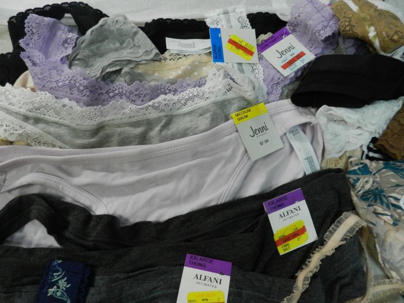 Major Department Underwear Lot- Jenny, INC , Alfani, Charter Club....
