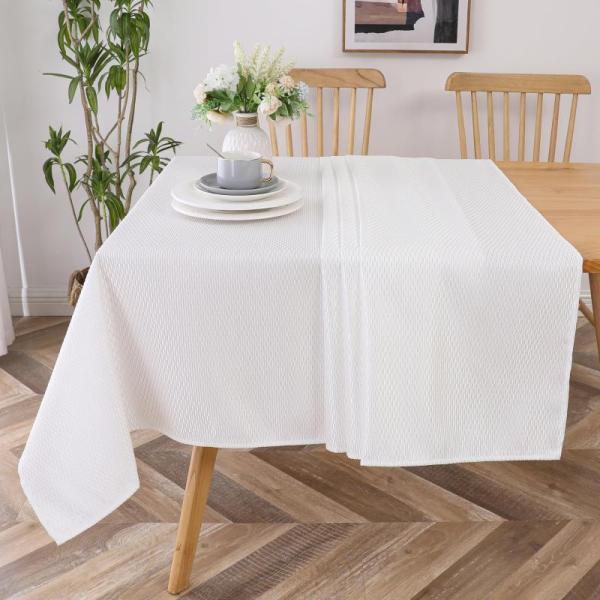 Kitchen- Majestic Giftware Chenille Tablecloth, Restaurantware Disposable plates, Ramekins With Lids  - MSRP $1,528