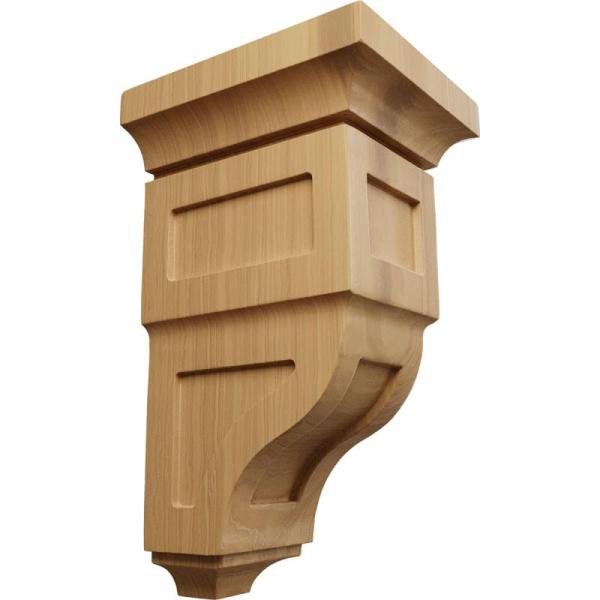 Home Improvement- Ekena Millwork Wood Corbels, Center Polished Appliance Pull, Camelot Keypad Entry  - MSRP $1,184