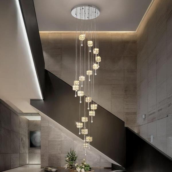 Home Improvement- RUIYEY Modern Sputnik Chandeliers, YUEXPAND Raindrop Wall Sconces, Wellmet Floor Lamp - MSRP $6,233