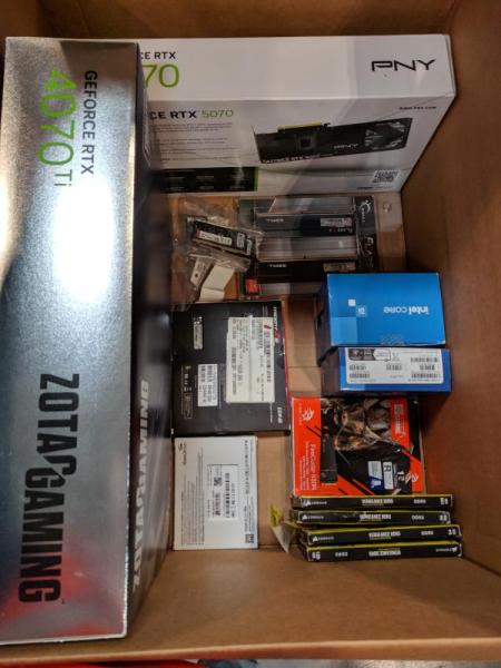 RTX 3080 Ti , 4070 Ti, GPU Lot & More - $8.3K - 17 qty.
