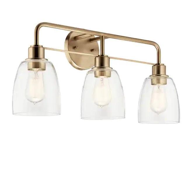 Lighting & Electrical - Kichler, Jushua, ANTOINE, matrix decor, LNC, ADSENSTY, Hampton Bay - Est Retail $6,156- 2plts