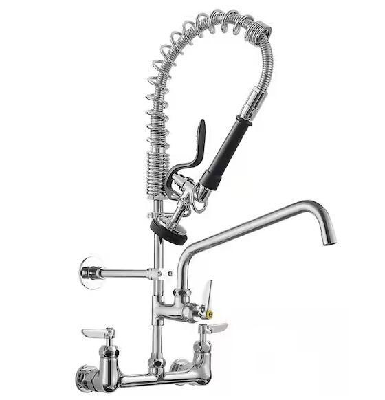 Plumbing - Pull-Down Sprayer Kitchen Faucet, Camplux, AKLFGN, Glacier Bay, Wayne, Panasonic, Rheem - Est Retail $8,186