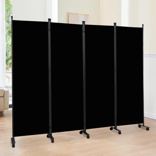 Home- Room Divider 6FT with Lockable Wheels, Sumind Halloween Pumpkin Candle Holder Decoration - MSRP $5,492