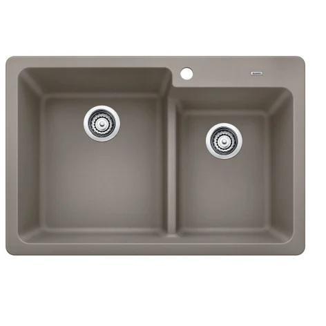 Blanco 442090 Double Basin Silgranit Kitchen Sink - MSRP $461