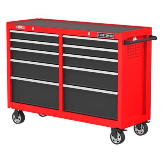 Craftsman Rolling Tool Cabinet, Greenworks Pressure Washer, Cedar Shoals 44" LED Ceiling Fan - MSRP $2,967