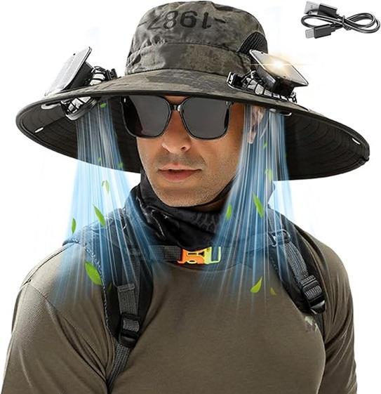 General Merchandise - PICKPEAK Solar Fan Hats - MSRP $8,678