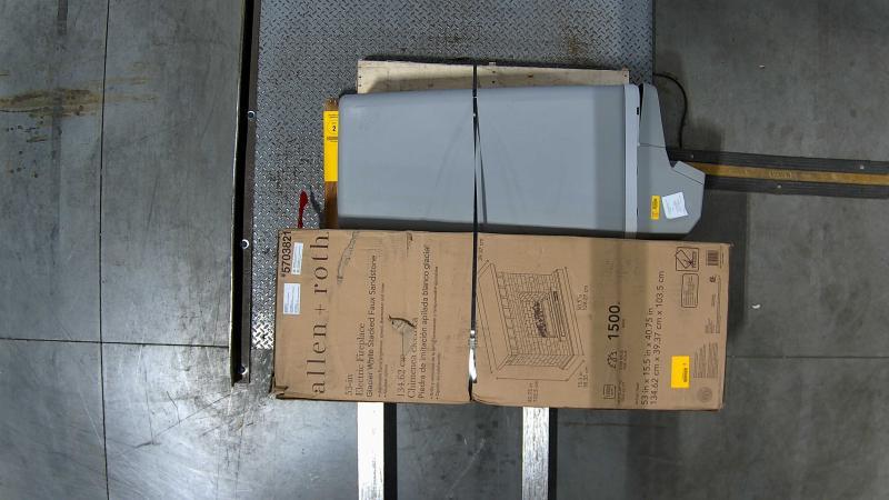 Allen+Roth Roveland 60in Deep Walnut Double Sink Bathroom Vanity, Whirlpool 33000Grain Water Softener - MSRP $2,759