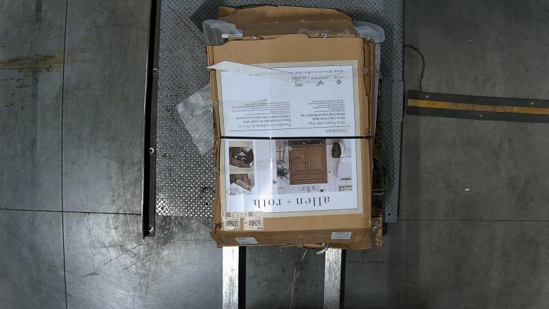 Allen+Roth Connery 30in Golden Oak Single Sink Bathroom Vanity, CRAFTSMAN 2000 Rolling Tools Cabinet - MSRP $2,027