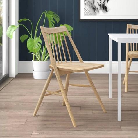 Furniture - George Oliver Vintage Storage Cabinet, AllModern Kloss Solid Wood Side Chair - MSRP $2,869