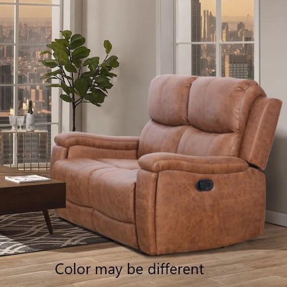 Furniture - Ilkeston Reclining Loveseat, Petruna Solid Wood Loveseat, Pirouette Shower Door - MSRP $1,714