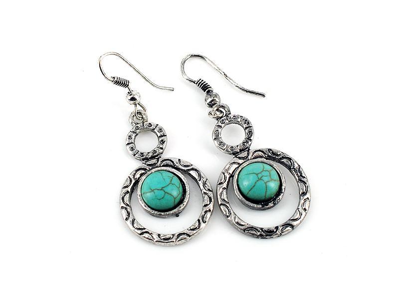 144 unit of Turquoise Earrings - Great Selection