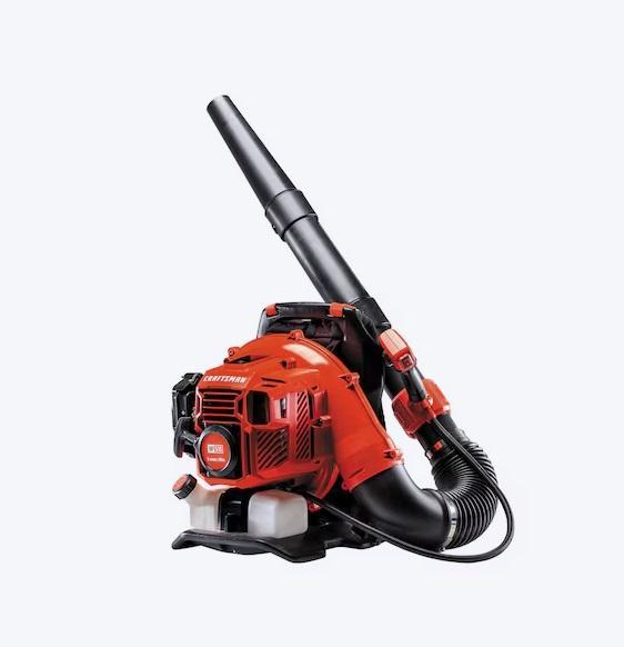 CRAFTSMAN BP510 51cc 600CFM Gas Backpack Leaf Blower, S205 46cc 20in Gas Chainsaw, Utilitech Lawn Pump - MSRP $3,067