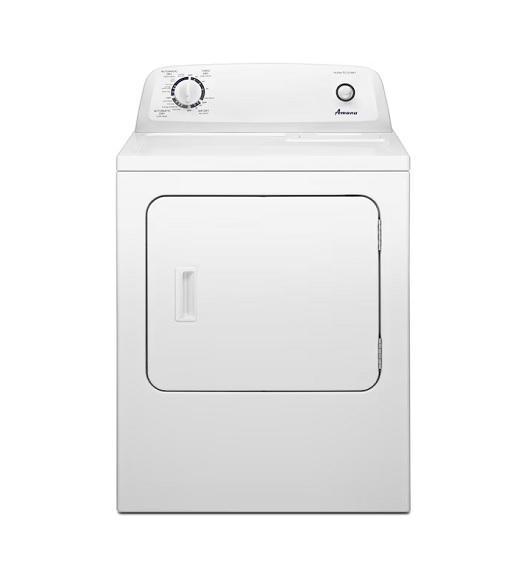 Appliances - Amana YNED4655EW 6.5 cu. ft. Front Load Electric Dryer - MSRP $445