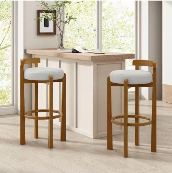 Home Decor - CHRISTOPHER KNIGHT HOME Ryan 34.25in Barstools, BYBLIGHT, Noble House, StyleWell, HDC - Est Retail $1,045