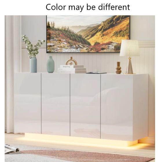 Furniture - Lianna Sideboard, Samantha 2-Drawer Console Table, Stephengould Counter Stool - MSRP $1,425