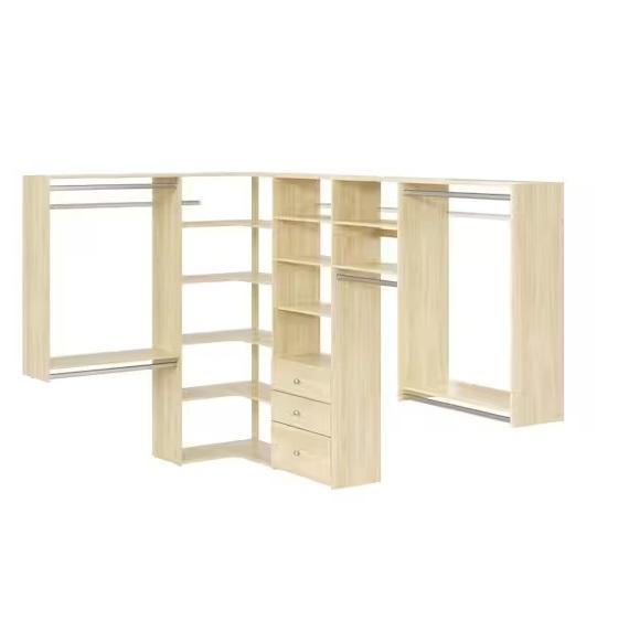 Flooring & Rugs - Closet Evolution 84inW-115inW 18-Shelf Closet System & 60inW-96inW Closet System - Est Retail $2,467