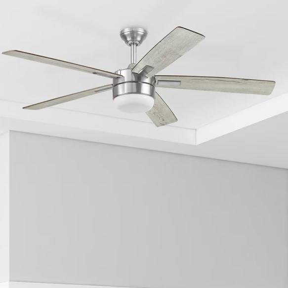 Boltz III 52" Ceiling Fan, Kobalt Ceramic Tile Saw, Levolor Cellular Shade - MSRP $2,398