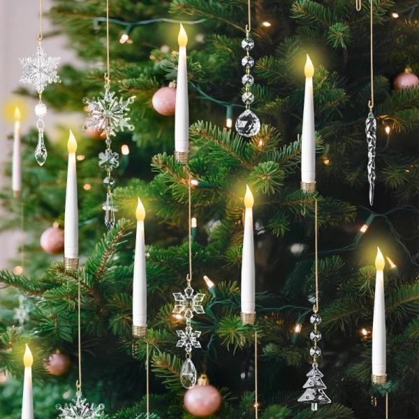 Home Improvement- Lanpn Christmas Tree LED Candles 12 Pack, VIANIS Dusk to Dawn Outdoor Wall Lanterns - MSRP $4,662