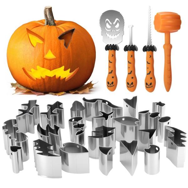 Kitchen- Bifrost Pumpkin Carving Kit, Utheer 17" x 13" Nano-Ceramic Nonstick Griddle  - MSRP $20,783