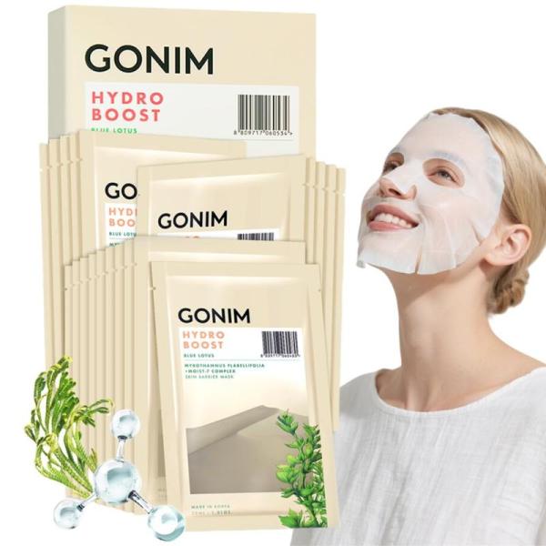 Beauty- GONIM Face Mask Korean Skin Care with Hyaluronic Acid Serum, Nourished Bodynskin LED Face & Neck - MSRP $16,018