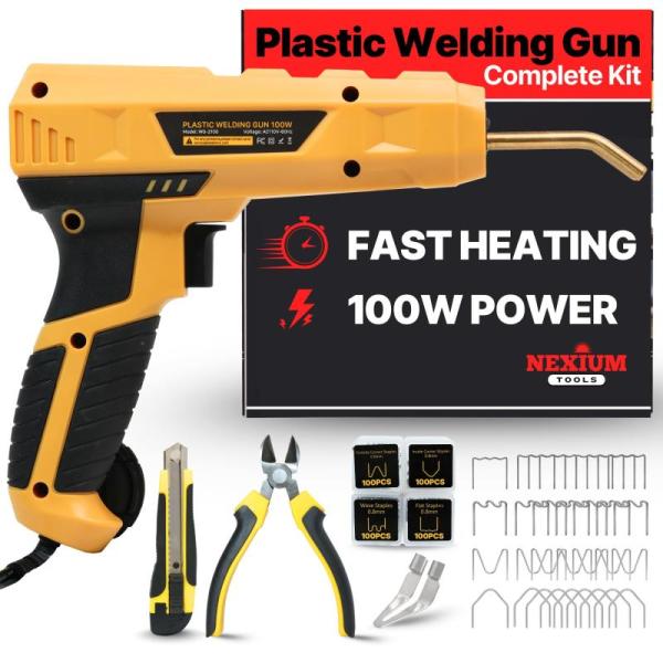Tools- NexiumTools 5-in-1 Plastic Welder Kit, NGOKPYD V20 Small Magnetic Clip EDC Flashlight - MSRP $1,064