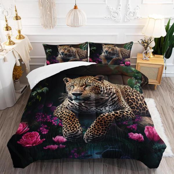 Home - Moriah Shelf Liners, Living Room Curtains, Flamingo Comforter Set - MSRP $14,712